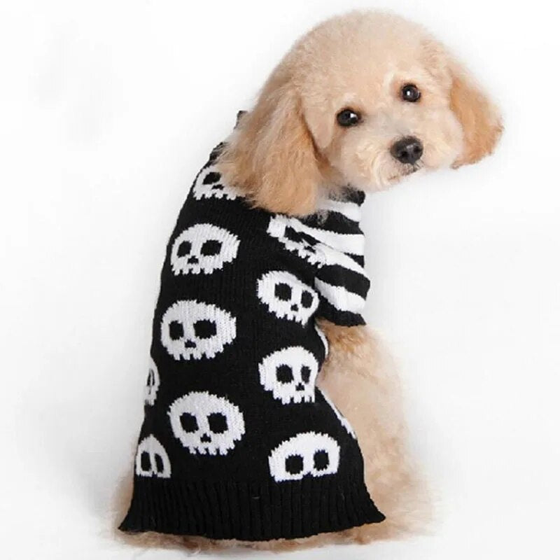 Spooky Halloween Pet Sweater