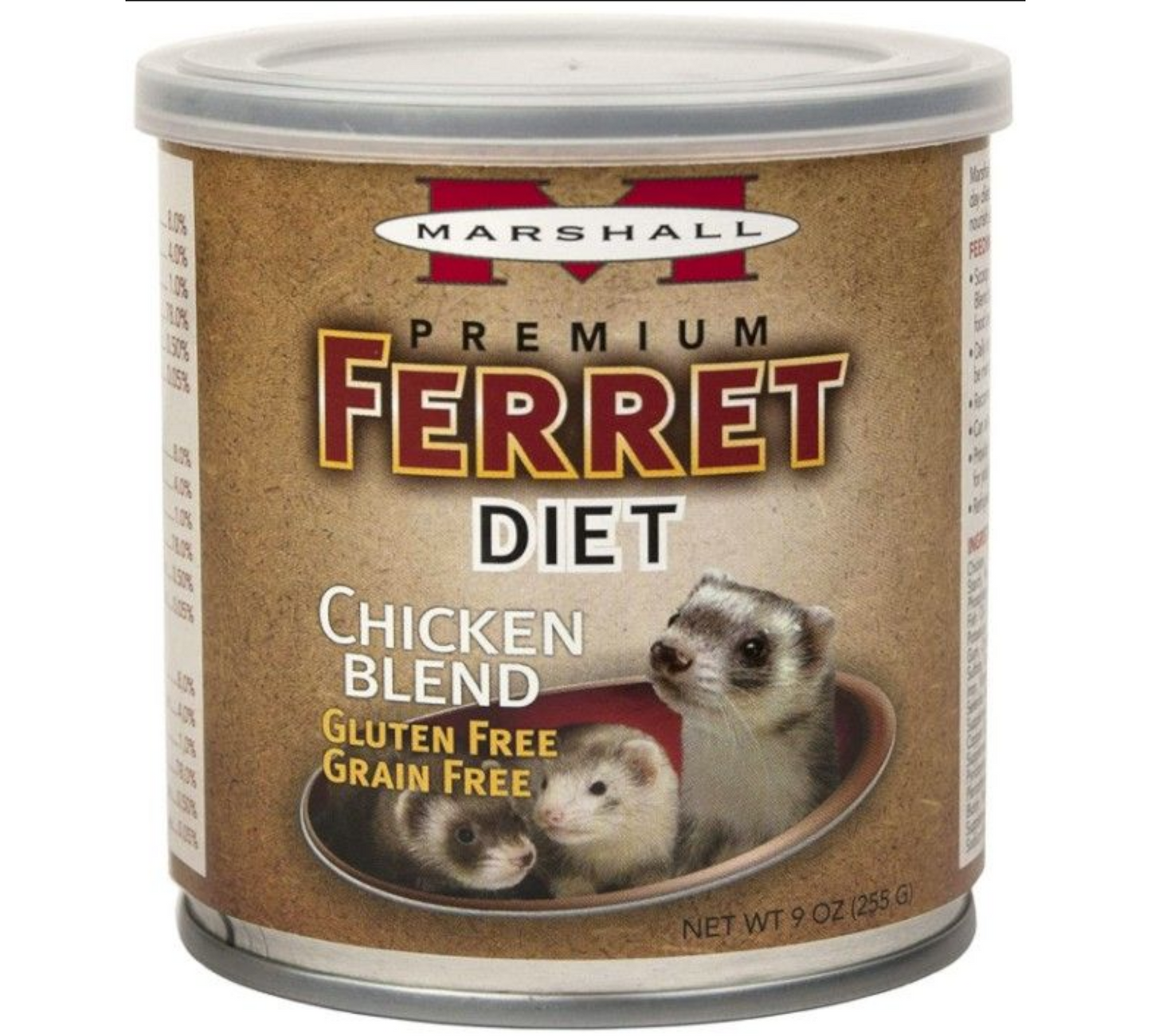 Marshall Premium Ferret Diet Chicken Entrée, 9 Oz Jar