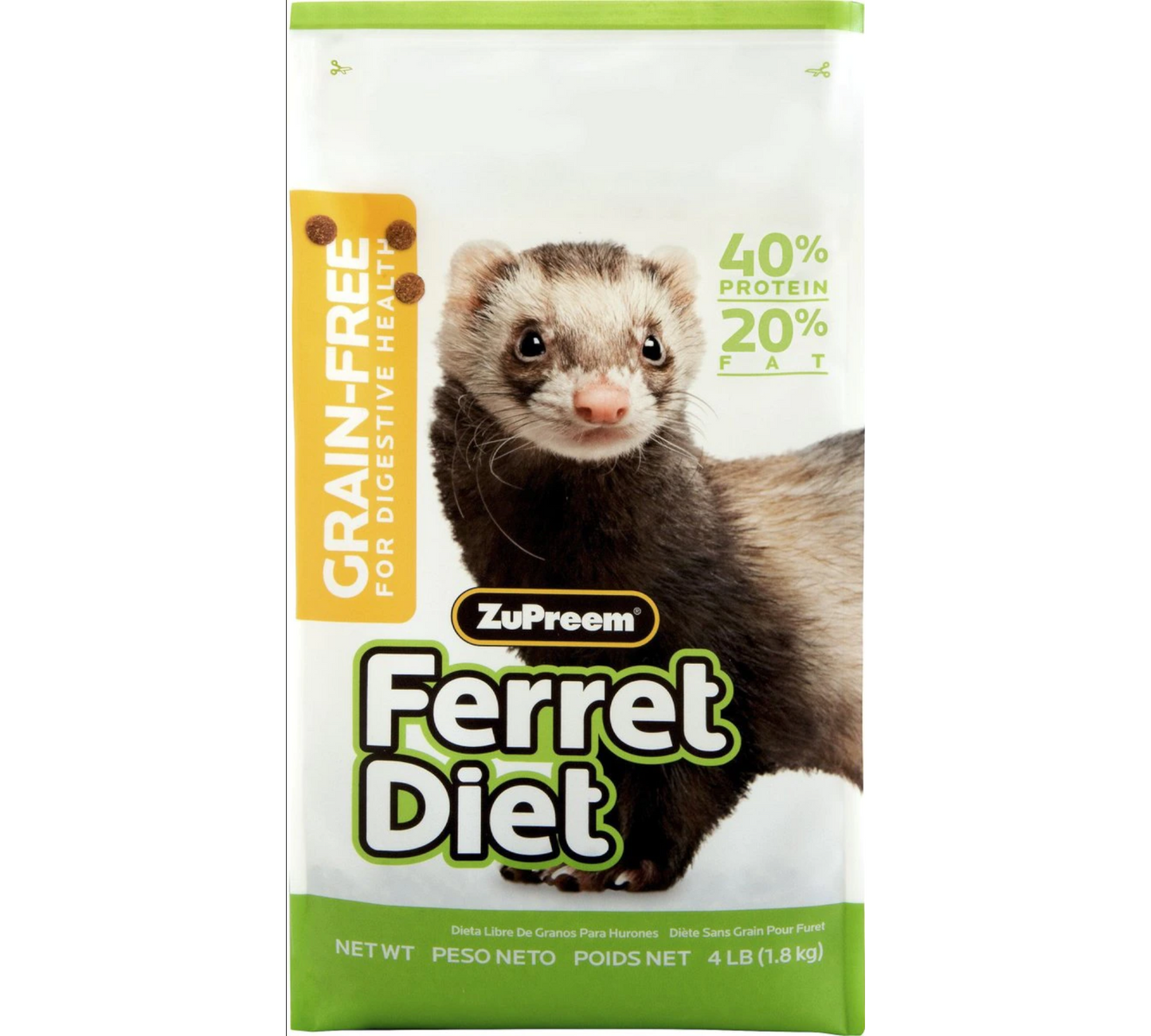 ZuPreem Grain Free Diet Daily Ferret Food,