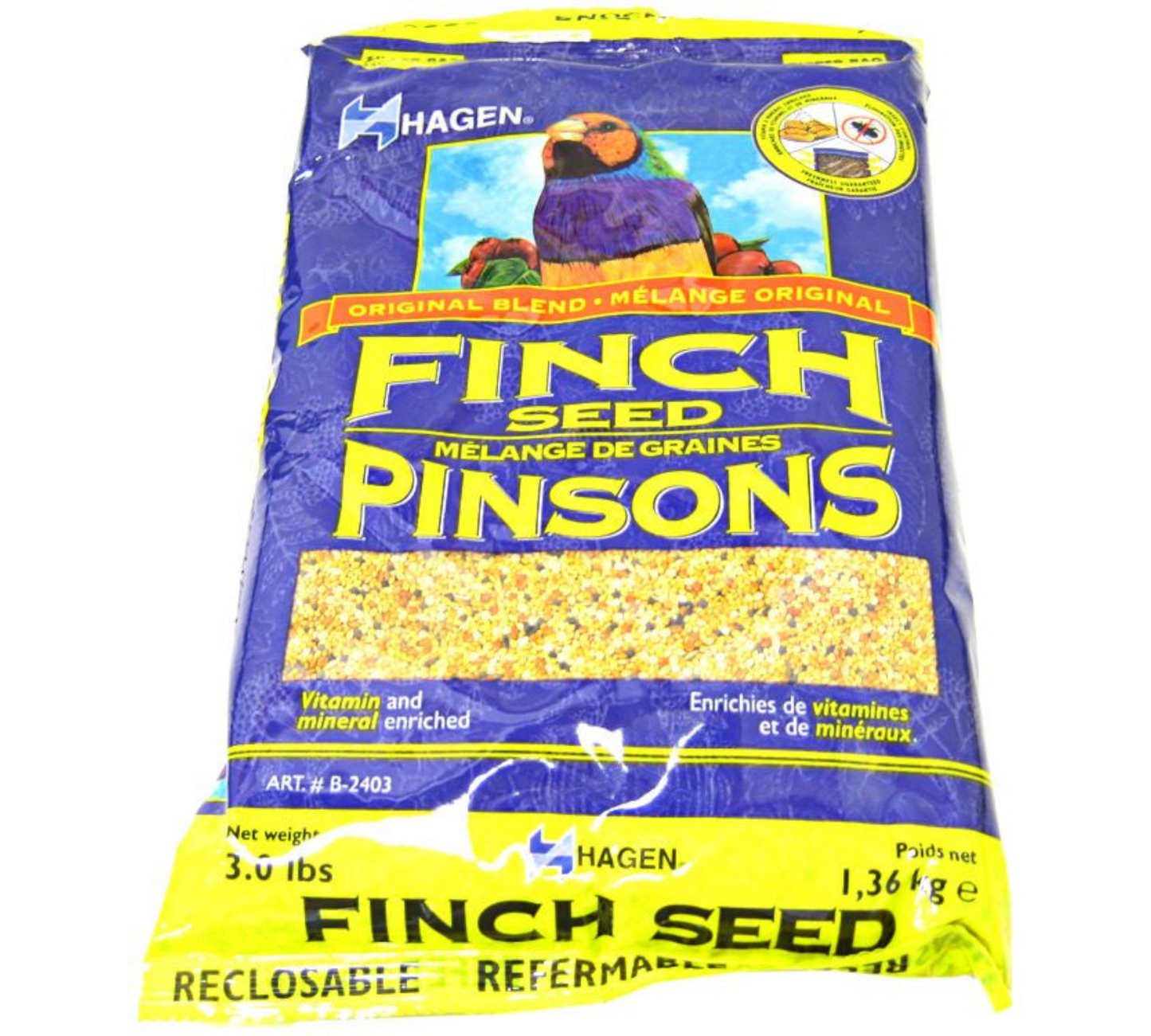 Hagen Finch Seed Vitamin and Mineral Enriched,