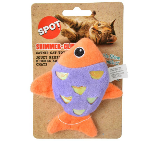Spot's Glittering Fish Catnip Toy