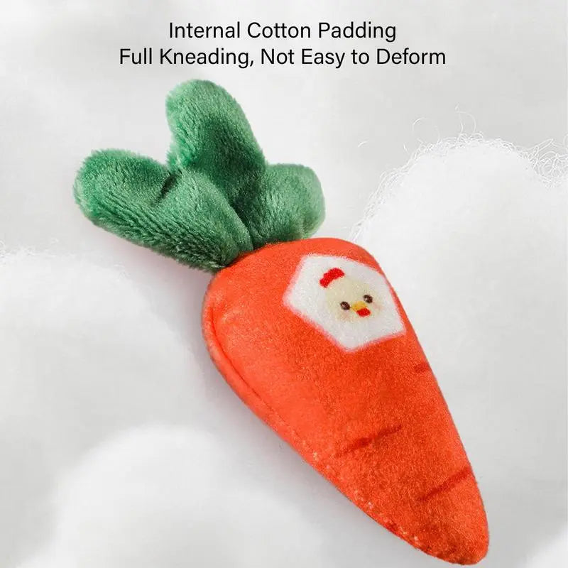 Dog Carrot Plush Toy: Promotes Healthy Eating Habits