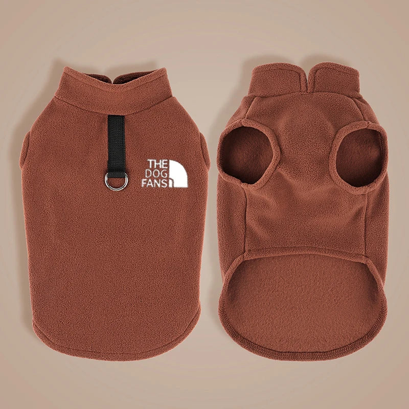 Fleece-warm attire for small dogs – perfect for Chihuahuas and Pugs in autumn/winter
