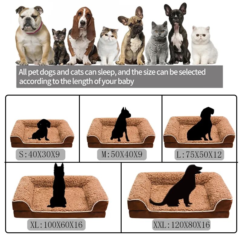 Orthopedic Dog Bed with Washable Cover