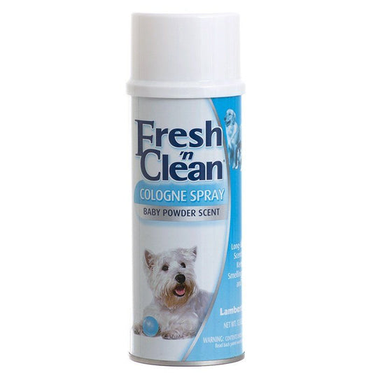 Canine's World Dog Cologne PetAg Fresh 'n Clean Dog Cologne Spray, Baby Powder Scent, Fresh 'n Clean