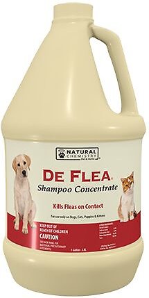 Canine's World Dog Flea & Tick Shampoos Natural Chemistry De Flea Shampoo Concentrate Natural Chemistry