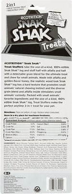 Canine's World Rabbit Treats Ecotrition Snak Shak Treat - Rabbit & Guinea Pig Ecotrition