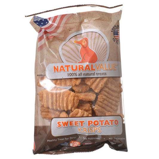 Canine's World Biscuits, Cookies & Crunchy Dog Treats Loving Pets Natural Value Sweet Potato Krisps Loving Pets