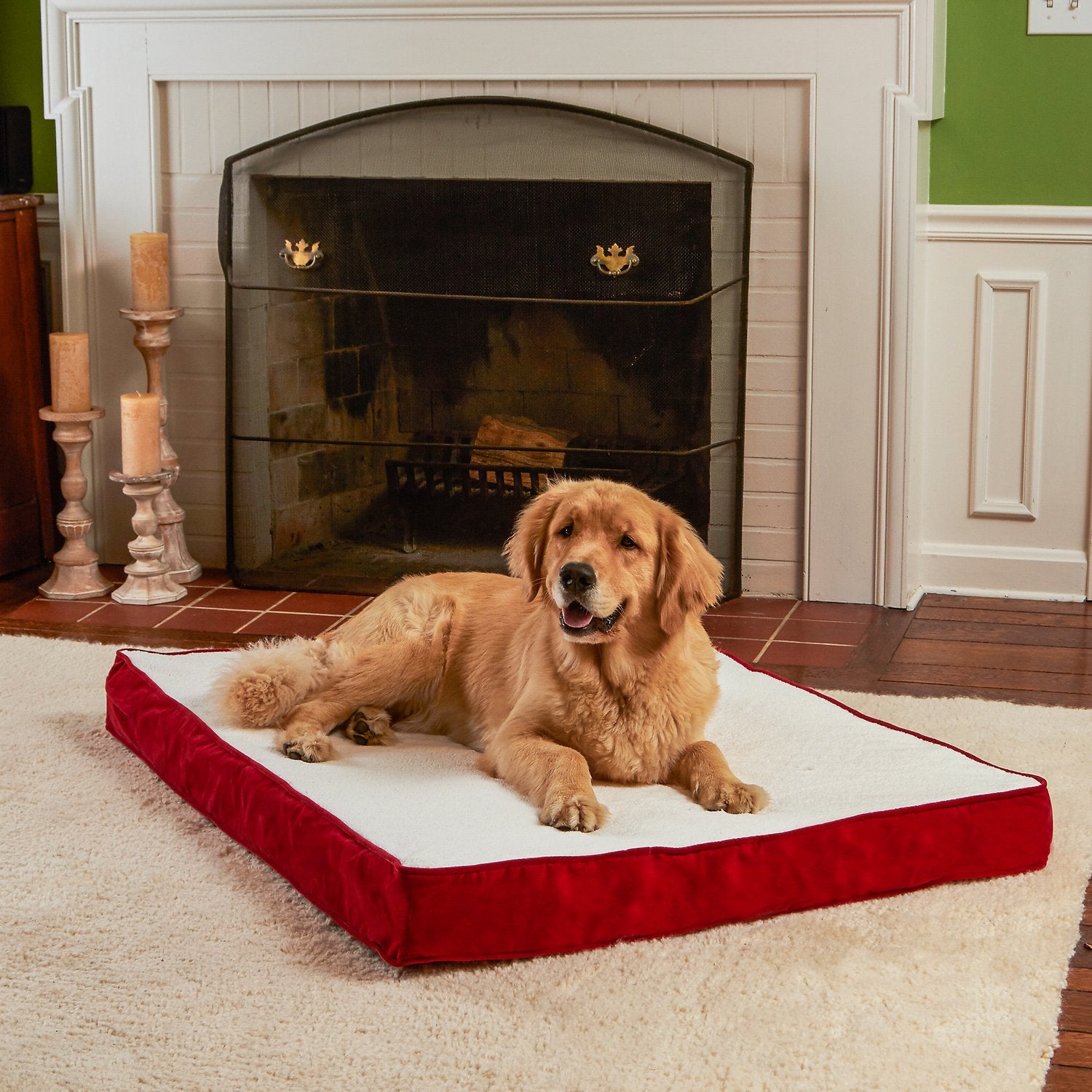 Canine's World Orthopedic Dog Beds Happy Hounds Otis Orthopedic Dog Bed,  Happy Hounds