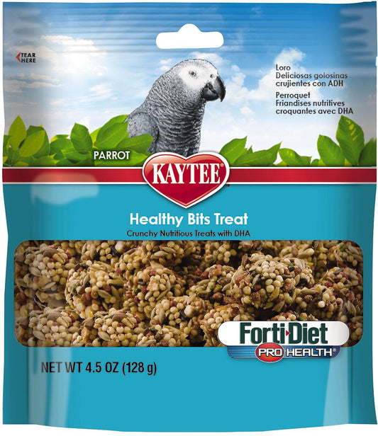 Canine's World Parrot Treats Kaytee Forti-Diet Pro Health Healthy Bits Parrot Bird Treats Kaytee