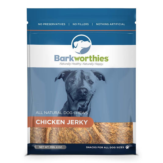 Canine's World Jerky Dog Treats Barkworthies Chicken Jerky Barkworthies