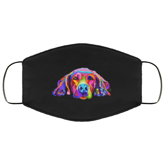 Canine's World Face Masks Hand painted weimaraners Human Face Mask Ultimate Shield