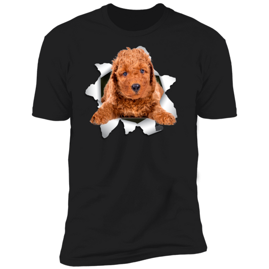 Canine's World T-Shirts POODLE 3D Premium Short Sleeve T-Shirt Ultimate Shield