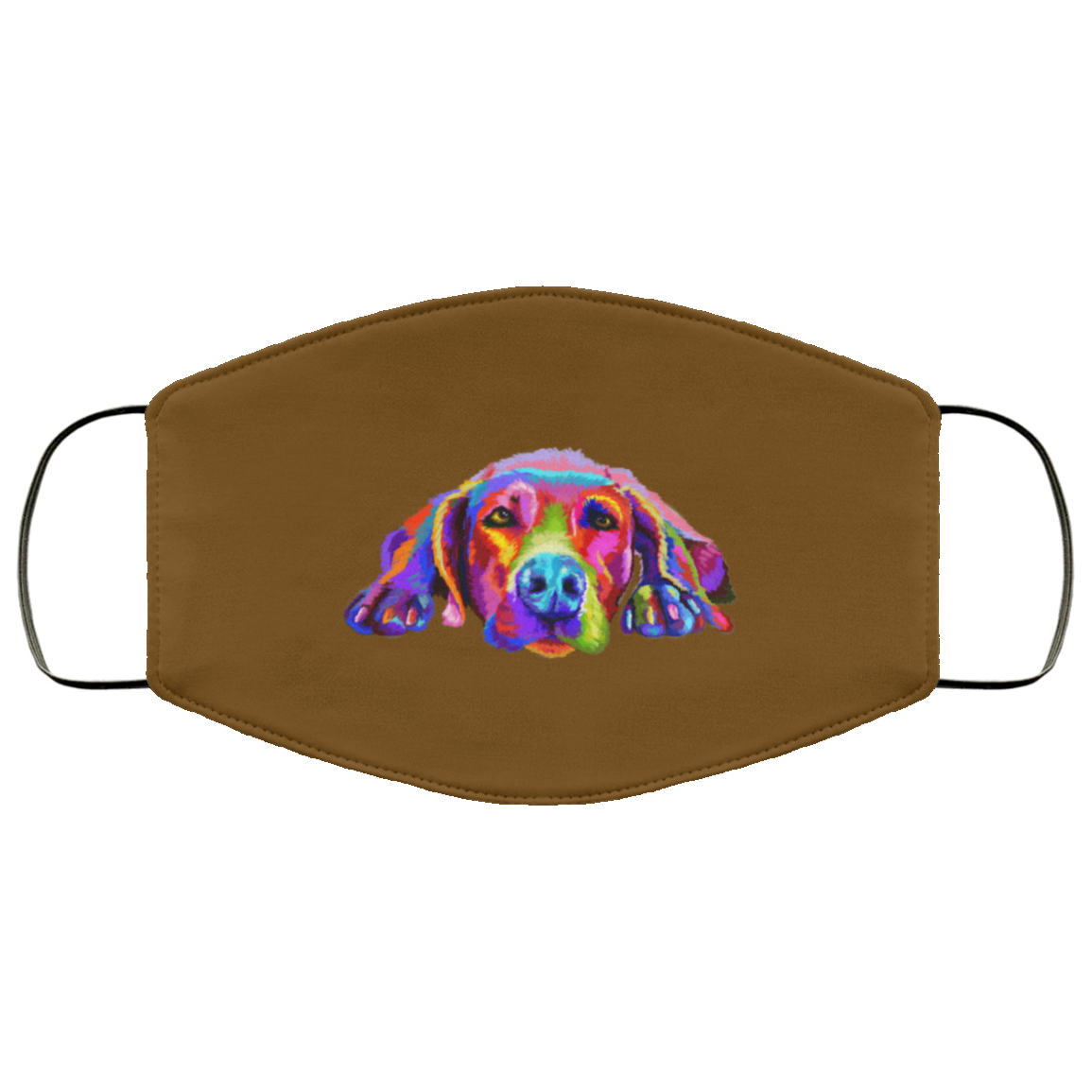 Canine's World Face Masks Hand painted weimaraners Human Face Mask Ultimate Shield