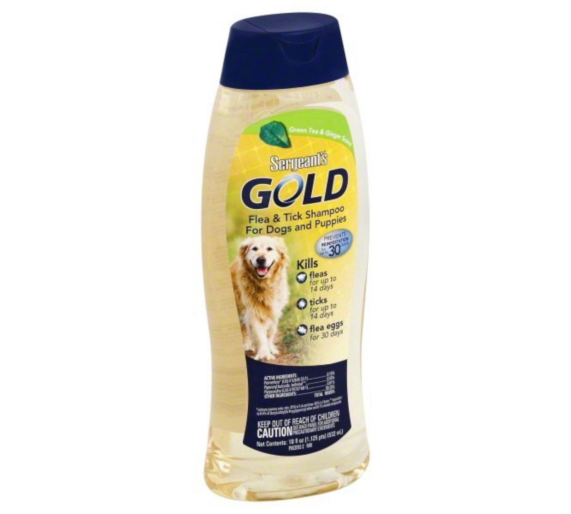 Canine's World Dog Shampoos Sergeants Gold Flea and Tick Shampoo for Dogs, Sergeants