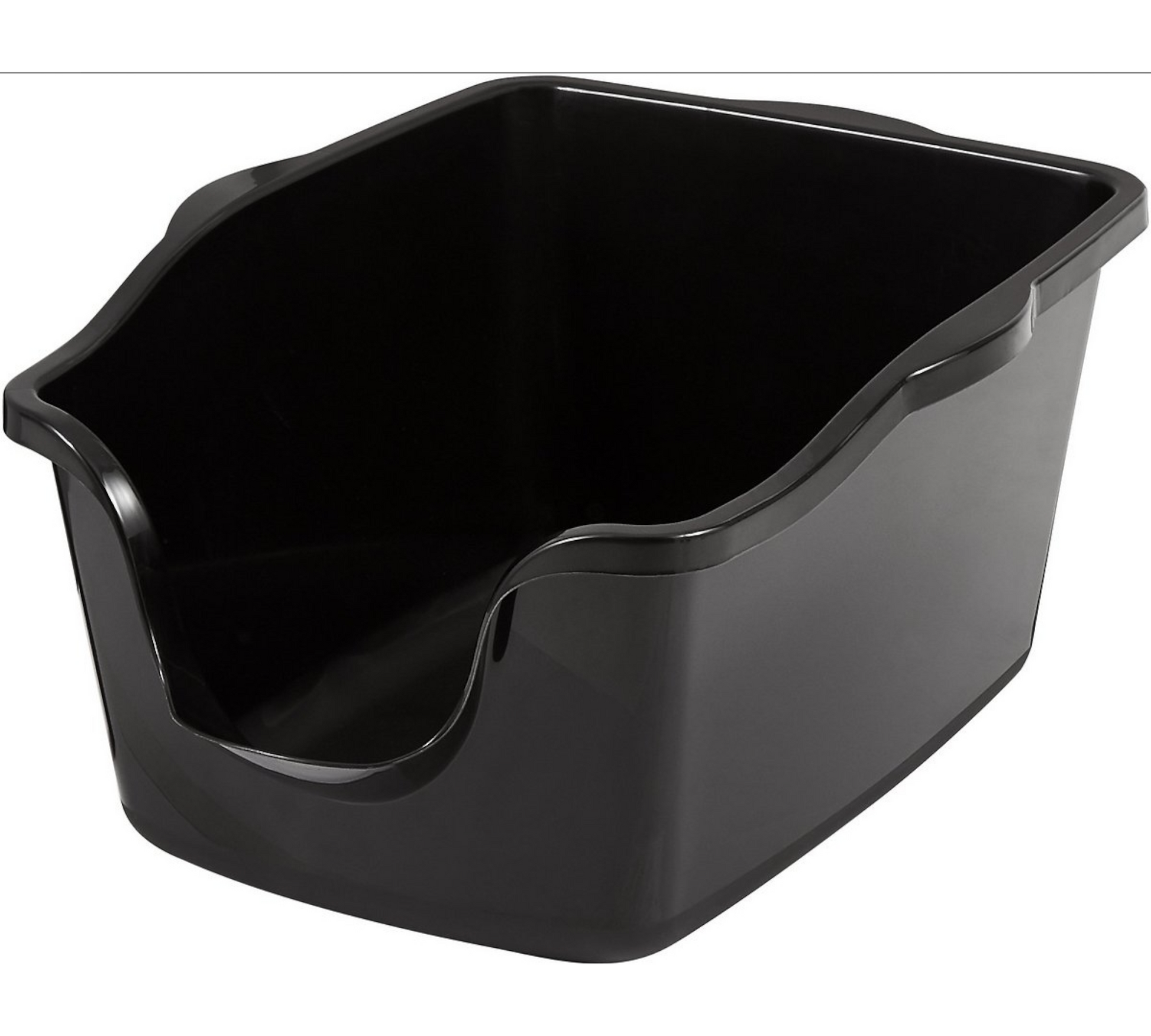 Canine's World Cat Litter Boxes Nature's Miracle High Side Plastic Litter Pan Natures Miracle