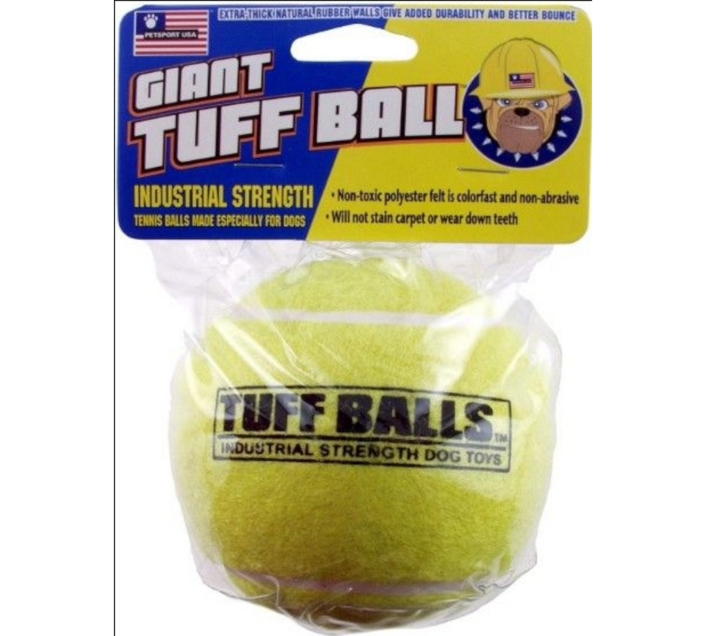 Canine's World Dog Ball Toys Petsport Giant Tuff Ball Petsport USA