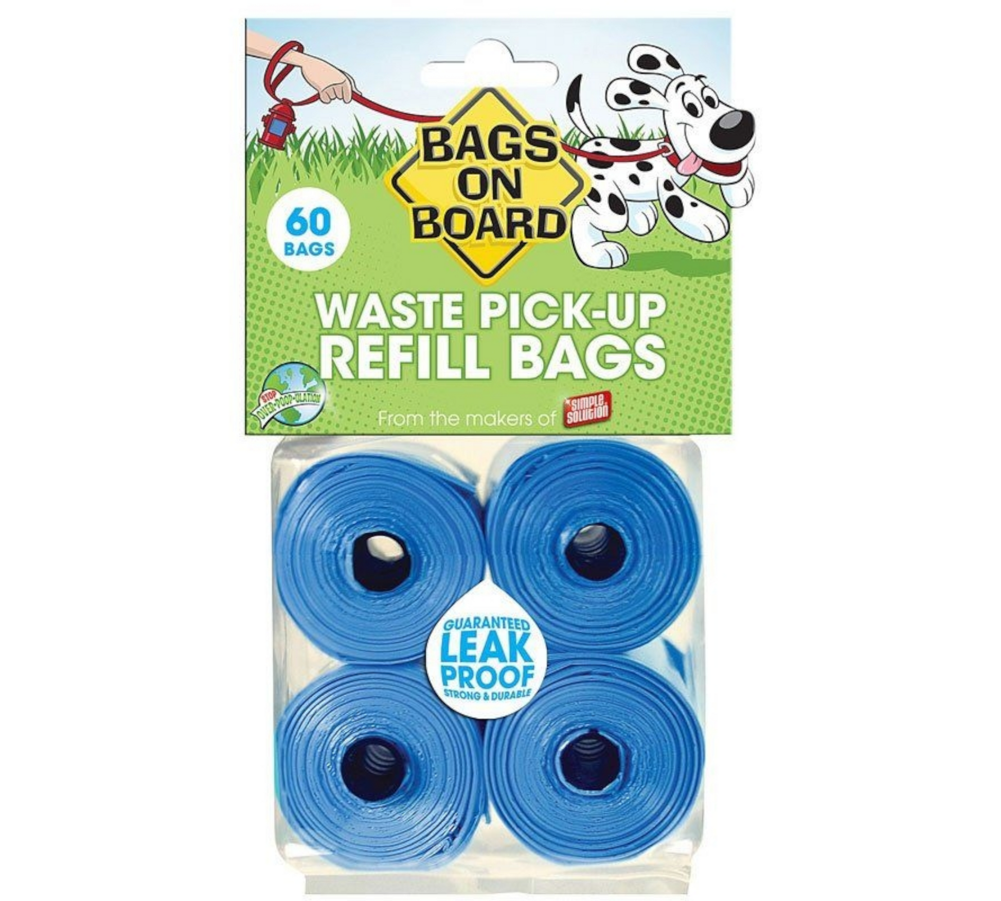 Canine's World Poop Bags Bags on Board Bag Refill Pack Bags On Board