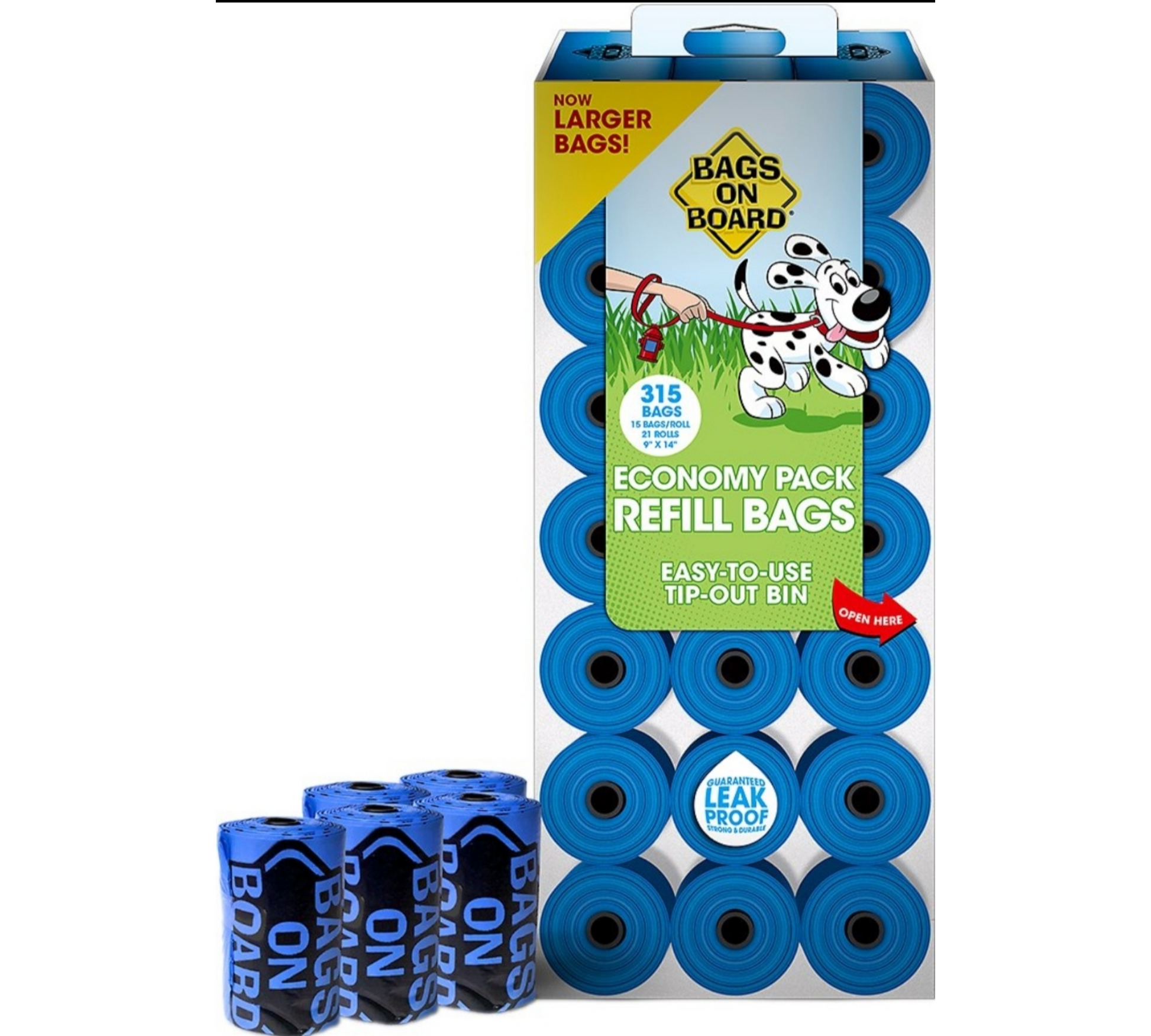 Canine's World Poop Bags Bags on Board Bag Refill Pack Bags On Board