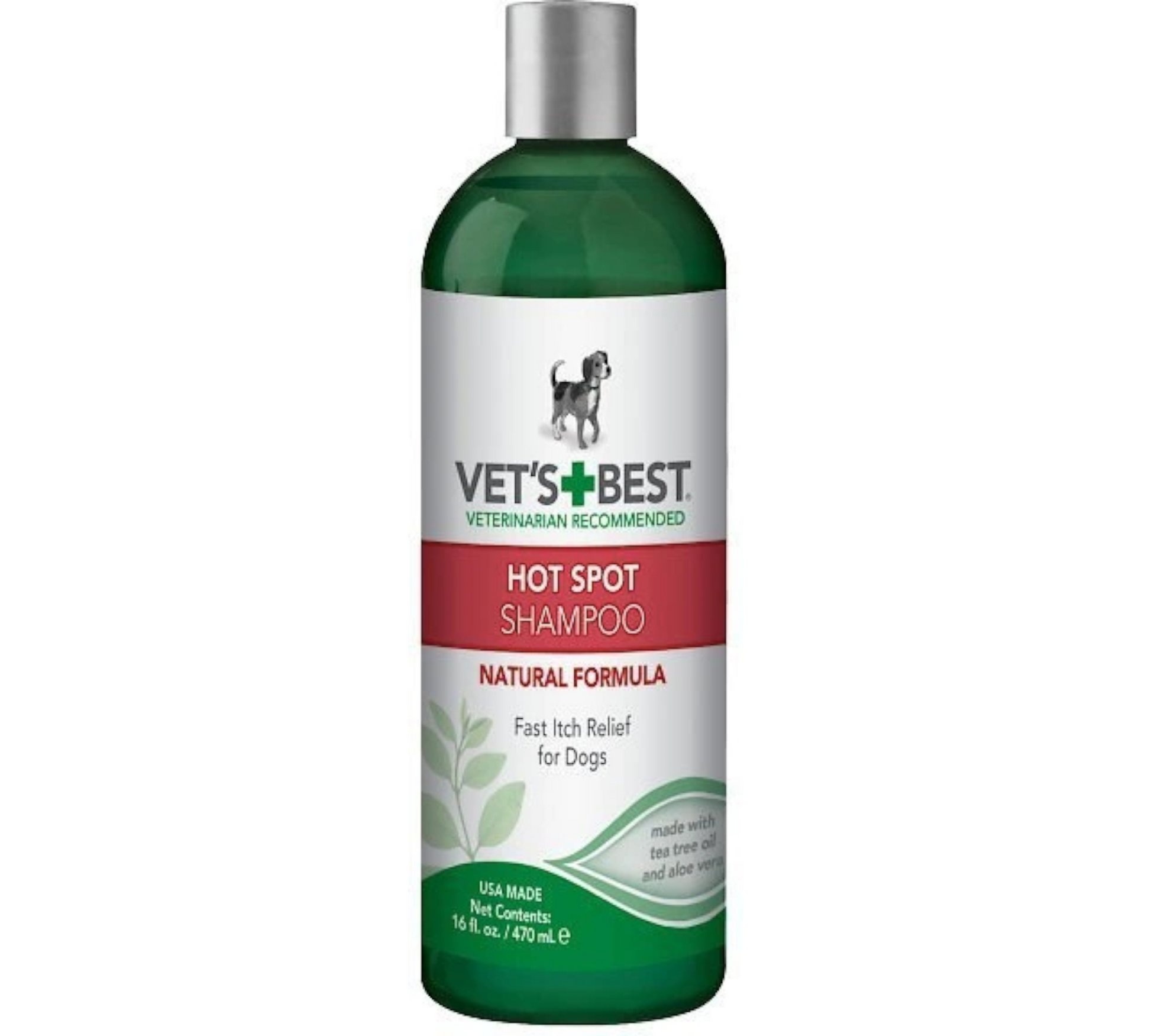 Canine's World Dog Shampoos Vet's Best Hot Spot Shampoo for Dogs, Vet's Best
