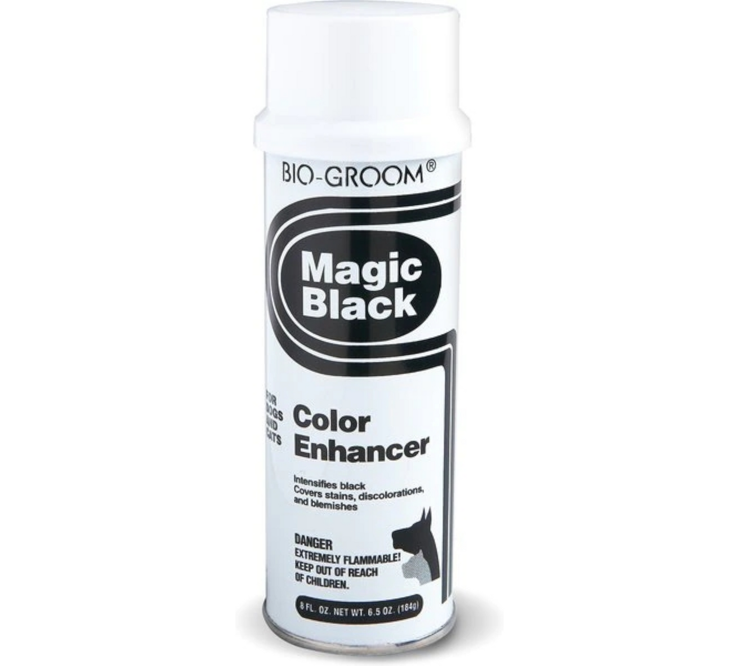 Canine's World Dog Shampoos Bio-Groom Magic Black Coat Darkening Dog Spray, Bio-Groom