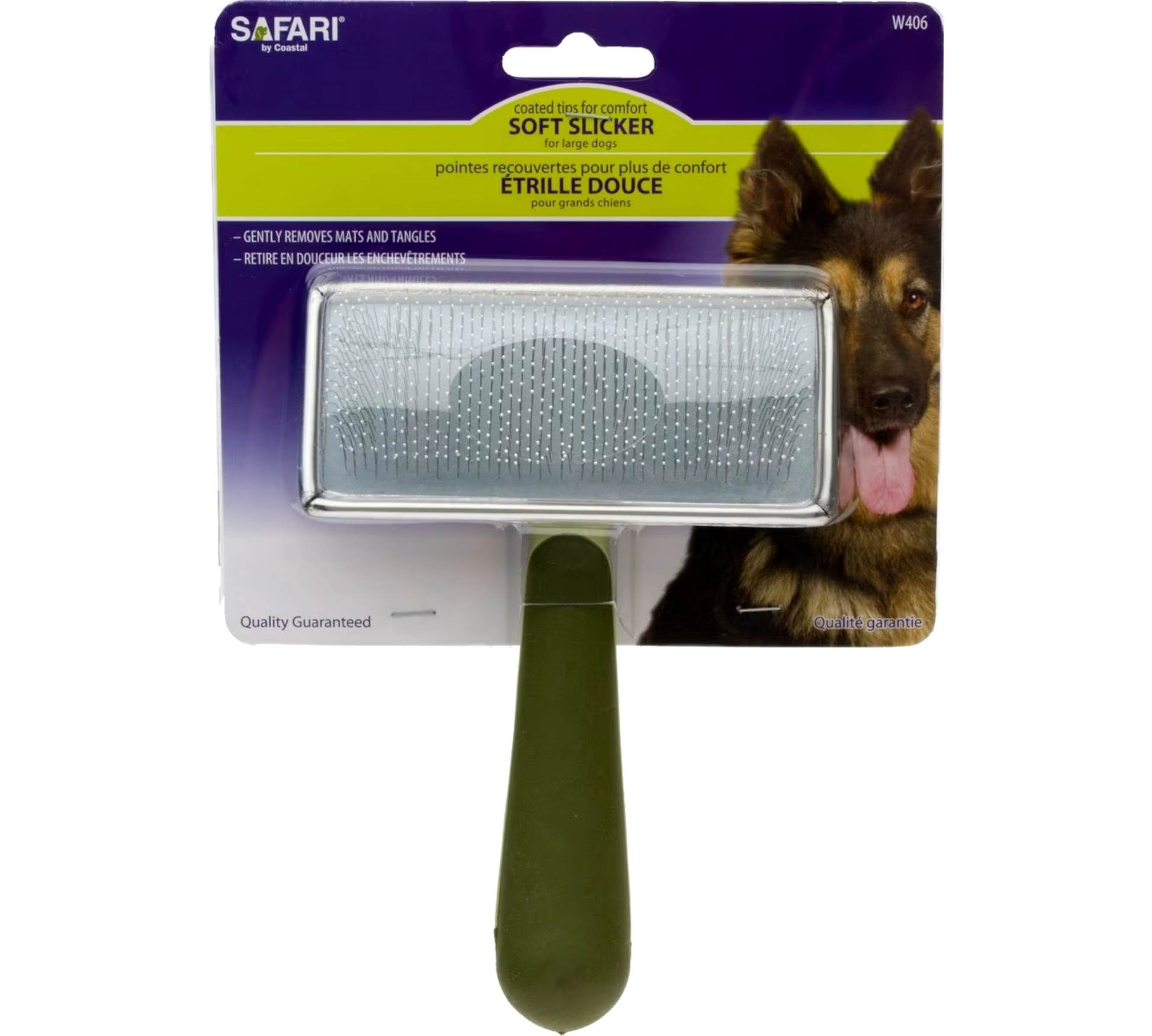 Canine's World Dog Brush Safari Soft Slicker Brush Safari