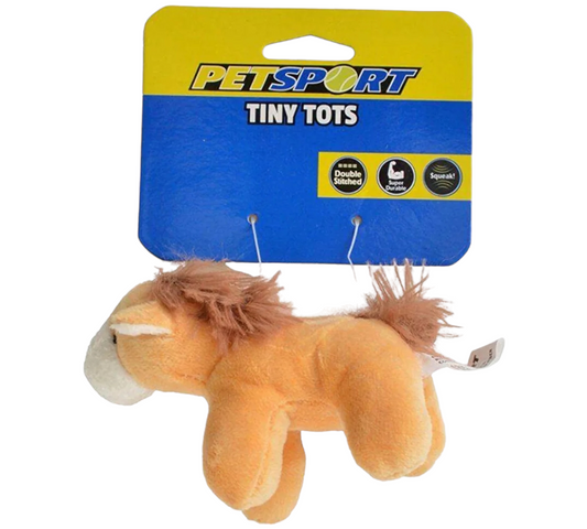 Petsport Tiny Tots Barn Buddies Dog Toy, Color Varies