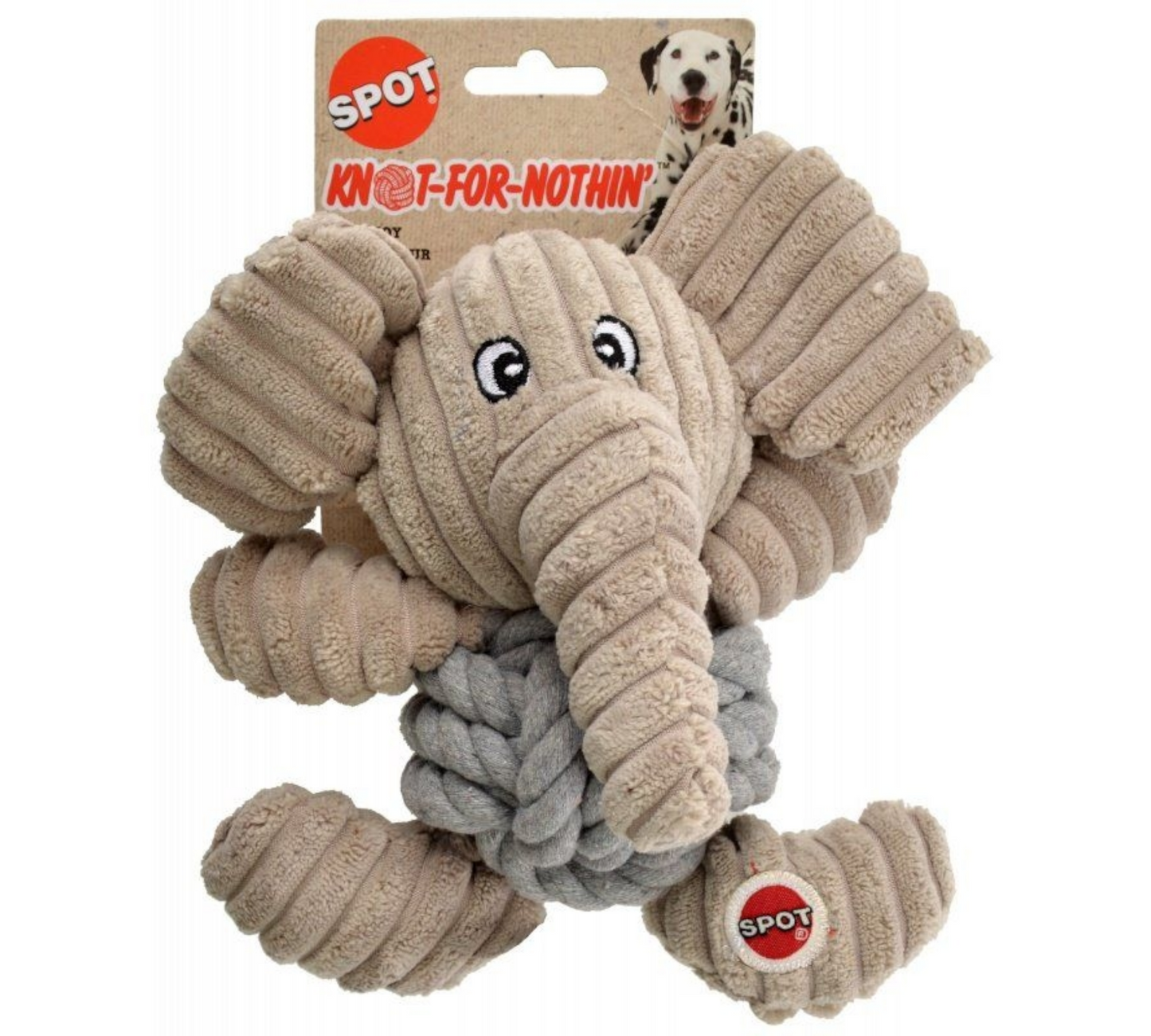 Spot Knot for Nothin Dog Toy, Color Varies