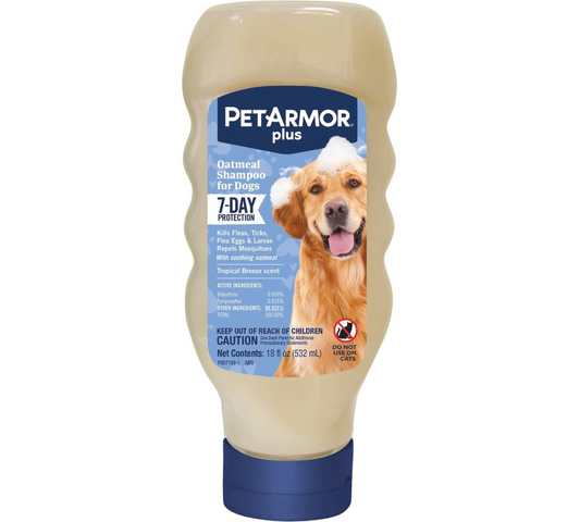PetArmor Plus Oatmeal Shampoo for Dogs,
