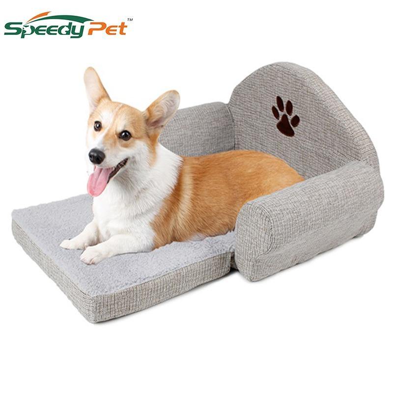 Canine's World Orthopedic Dog Beds Detachable Orithepedic Sofa Bed Speedy Pet